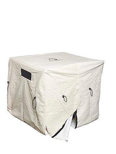 Outdoor Solutions Inc. Climate Shield Heat Pump Cover, Insulated Pool Heater Cover, Fits Hayward, Pentair, and Raypak, Ventilated Design, Protects from Freeze and Damage