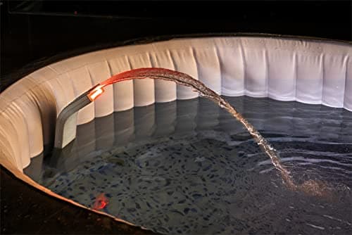 Bestway SaluSpa Waterfall Feature with LED Lights | Built-in Lights with 7 Color Modes | Compatible with Most Bestway Inflatable and Portable SaluSpa Hot Tub Spas