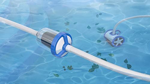 Hayward W3HSCTRACCU TracVac Suction Pool Cleaner for In-ground Pools up to 40 ft in Length + Hayward W560 PoolVac Navigator Standard Leaf Canister