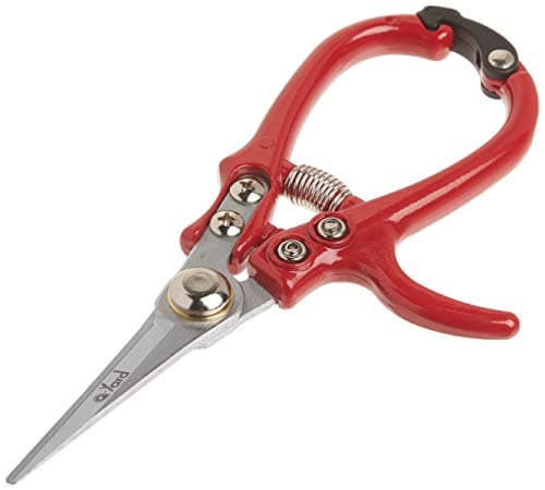 2 - pack Q-yard Pruning Shear, Mini- Extra Sharp Garden Hand Pruners, Easier Cutting, Comfortable Ergonomic, Less Effort - Gardening Scissors for Men & Women