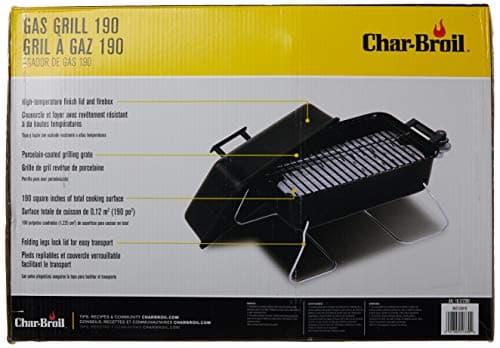 Char-Broil Portable Convective 1-Burner Stainless Steel Propane Gas Grill - 465133010