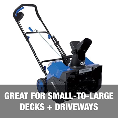 Snow Joe 24-Volt IONMAX Cordless Snow Blower (18-Inch Width, Standard Kit (w/2 x 4-Amp Batteries))