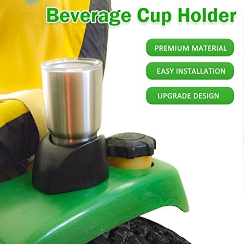 Beverage Cup Holder for John Deere 325 335 345 355 GT225 GT235 GT245 Lawn Garden Tractors Multifunctional Cup Holder Replacement for: AM132036, AM131898, AM130685