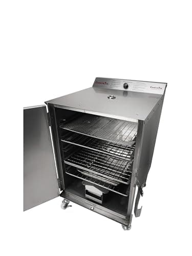 SmokinTex Pro 1400 Electric Smoker - Spacious & Insulated Stainless Steel Smoker with 700W Heating, Digital Temperature Control for BBQ, Jerky, Vegetables - Indoor/Outdoor