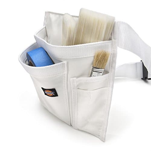 Dickies 5-Pocket Single Side Tool Belt Pouch/Work Apron, Durable Canvas Construction, Adjustable Belt for Custom Fit