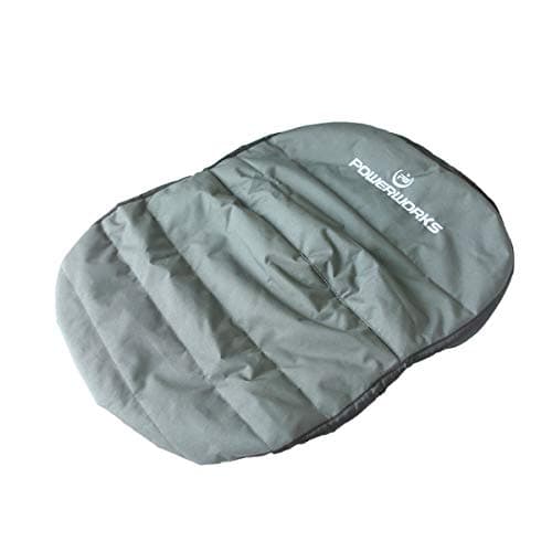 Weatherproof Deluxe Riding Lawn Mower Seat Cover, Medium, Black