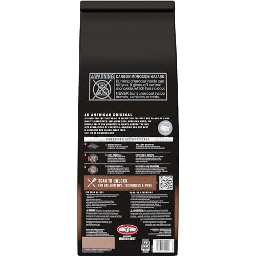Kingsford Match Light Instant Charcoal Briquettes, BBQ Charcoal for Grilling, Mesquite, 8 Pounds, Packaging May Vary