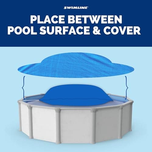 SWIMLINE HYDROTOOLS Air Pillow For Above Ground Pools Cover Winterizing 3-Pack | 4 x 4 ft Cushion Swimming Pool Closing Winter Kit | Cold Resistant Ice Equalizer Thick Pillows Accessories | 1144 ACC44