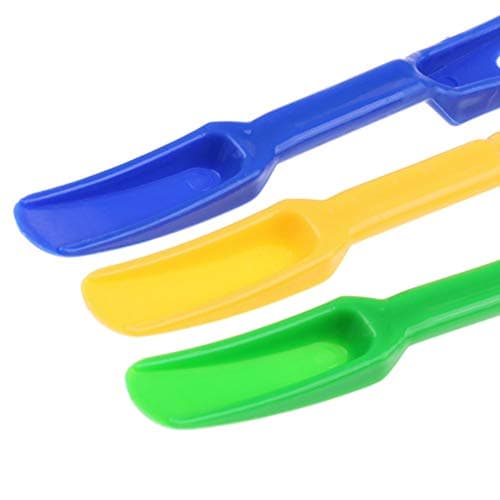 esowemsn 12 Sets (2pcs/Set) Garden Plastic Seeds Widger Seedlings Dibber Sowing Digging Tools Transplanting Planting Tools(Random Color)