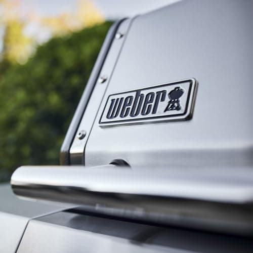 Weber Genesis S-415 Liquid Propane Gas Grill, Stainless Steel