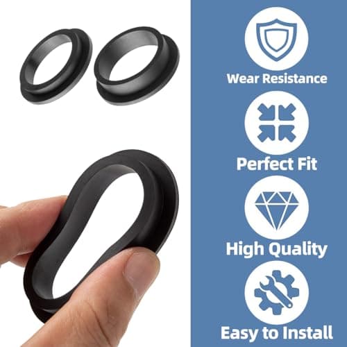Pool Sand Filter Pump Seal, L-Shape O-Ring Gasket Fits for Intex Sand Filter Pumps Motor Repair Set & Hose Seals Replacement Part (4 Pcs 11228 + 4 Pcs 11412)