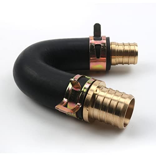 Heater Core Repair Bypass Kit - Brass Fittings - 5/8" x 3/4" Combination Hose