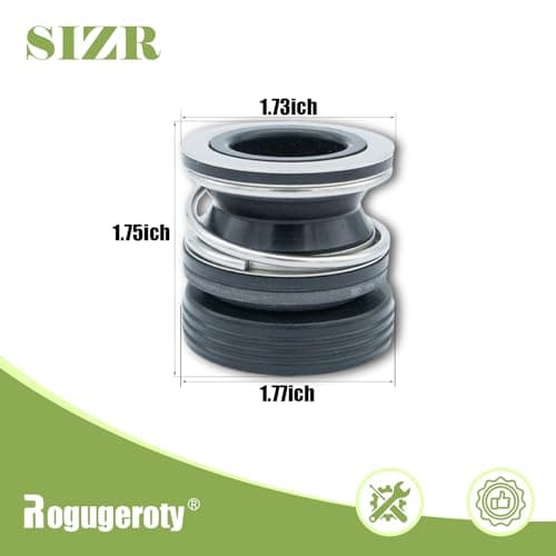 PS-201 SPX1600Z2 3/4" Shaft Seal Compatible with Swimming Pool Pump PS-201 SPX1600Z2 AS201 (2 Pack)