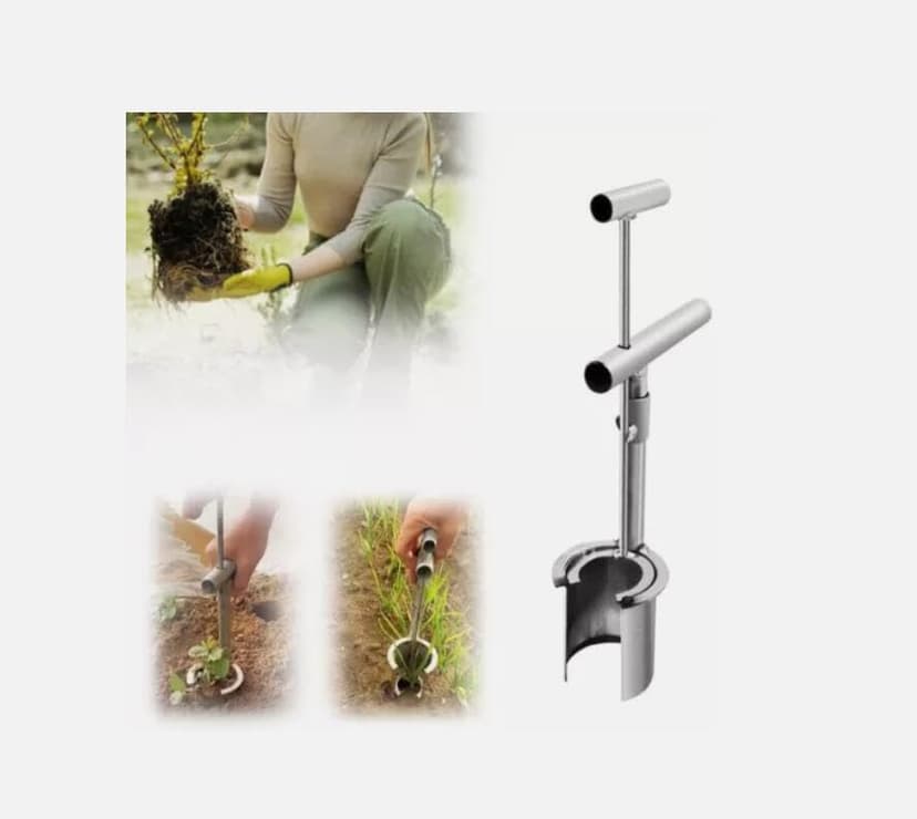 Bulb Planter Tool, 2025 New Gardening Bulb Transplanter for Bulbs for Spring Planting, Easy Seed & Bulb Planting Tool for Flowers, Vegetables, Fruit Trees, Garden Hand Tool (1PC)