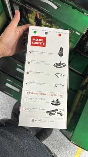 Nokta The Legend Metal Detector, Waterproof Detector for Adults with 12" Coil