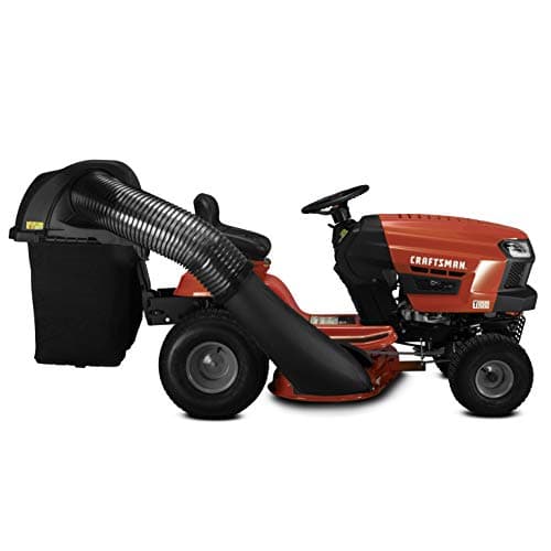 CRAFTSMAN CMXGZAMA30045 36-Inch Double Bagger Riding Mowers, Black