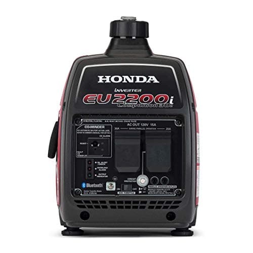 Honda EU2200ITAN1 2200-Watt 120-Volt Companion Super Quiet Portable Inverter Generator with CO-Minder - 49-State