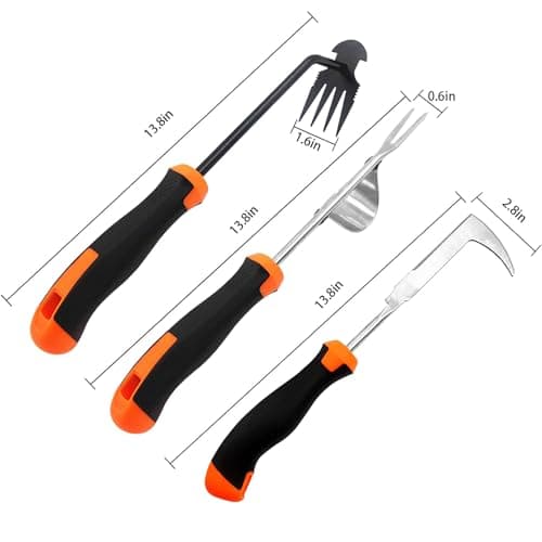 Weed Puller Tool, 2025 New Portable Weeder Tool, Weeding Tool with Stainless Steel, Garden Tools for Plant & Weeding, Crack Weeder Tool, Weed Remover Tool for Farm & Backyard