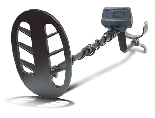 Fisher Labs F22 Weatherproof Metal Detector with 11 Inch Weatherproof Coil, All-Purpose, High-Sensitivity, Deep Seeking Metal Detector, Pinpoint, Easy to Use, Red