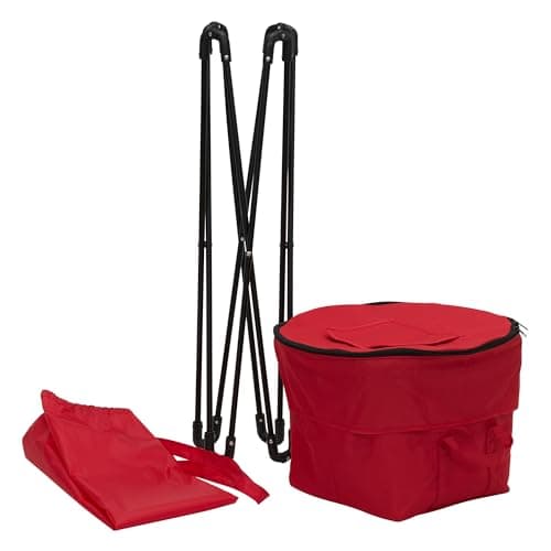 Household Essentials Thermal Standing Cooler with Travel Bag, Heavy-Duty Polyester,