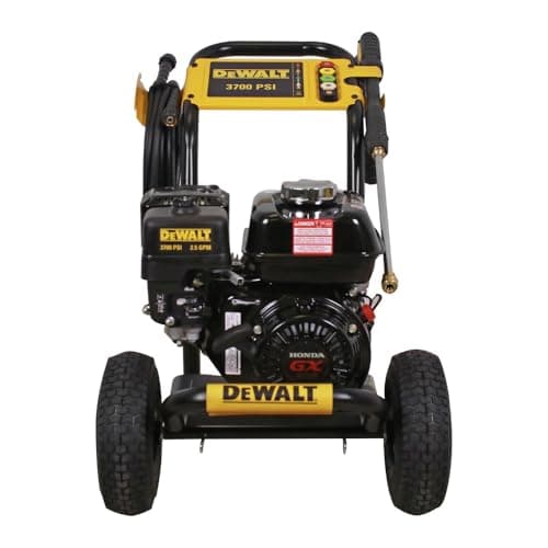 DEWALT 61340 3700 PSI 2.5 GPM Honda GX200 Engine Gas Pressure Washer
