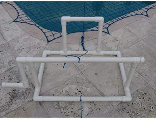 WaterWarden Premium Inground Pool Safety Net Cover 16' x 32', Rectangular, Heavy-Duty Protection, Easy to Apply, Remove and Store, UV Resistant, Reel Included, Protects Kids and Pets, Brass Anchors