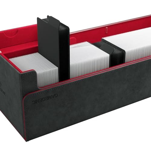 Gamegenic Sizemorph Divider - The Ultimate Card Game Organizer and Deck Box Spacer! Highly Flexible Card Divider, Perfect for TCGs, LCGs, Board Games and Card Games, Black Color, Made