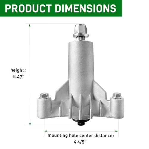 130794 Spindle Compatible with Craftsman LT1000 LT2000 DYT4000 42" Deck Tractor, HU, Poulan Pro Riding Mower, Replace 532128285 532130794 532133172 2-Pack