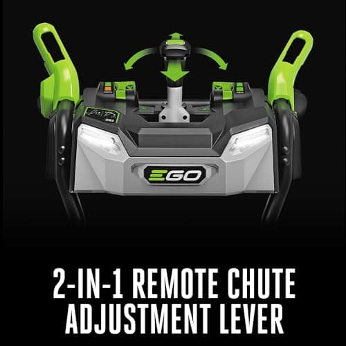 EGO SNT2416 56-Volt 24" Self-Propelled 2-Stage XP Snow Blower with Peak Power™, (2) 10.0Ah Batteries and Dual Port Charger Included