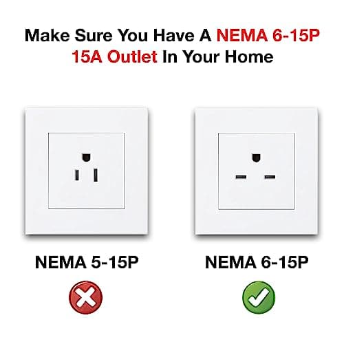 240V 3000W NEMA 6-15P Plug Immersion Bathtub and Swimming Pool Water Heater,Fully Submersible Portable Electric Heater,30 Galons Bathtub Heater,200 Galons Swimming Pool Heater,100% Waterproof
