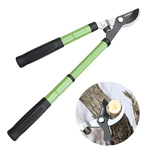 Loppers, Heavy-Duty Branch Trimmer with Sk5 Teflon Blades, Suitable for Tree Branches and Shrubs