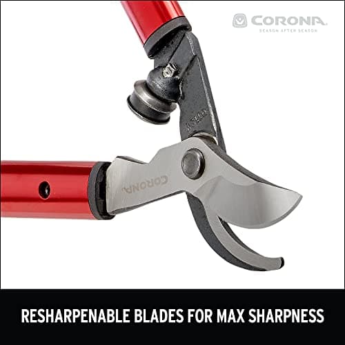 Corona AL 8350 MAX Forged ClassicCUT Bypass Loppers, 22 Inch, Red