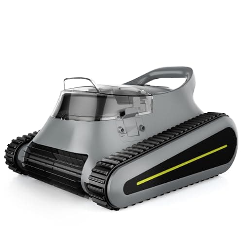 Pool Vacuum for Above Ground Pool: NexTrend Cordless Robotic Pool Cleaner Wall Floor Waterline Cleaning 180W Powerful Suction Last 150 Mins Automatic Robot for Inground Swimming Pool up to 2,050 sq.ft