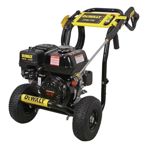 DEWALT 61340 3700 PSI 2.5 GPM Honda GX200 Engine Gas Pressure Washer