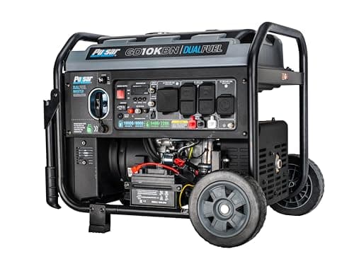Pulsar 10500W Dual Fuel Portable Inverter Generator for Residential and Camping Use GD10KBN