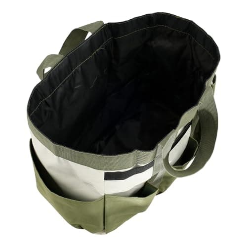 Garden Tool Holder Bag With 8 Pockets, Elastic Straps, And Sturdy Handles, Heavy-Duty Oxford Organizer Keeps Gardening Tools Neat And Accessible, Ideal for Men And Women (1 PC)