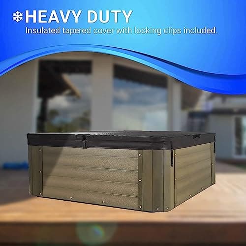Essential Outdoor Hot Tub, 28-Jet Edgewater® 2023 Hot Tubs, Seats 5-6, Seating with Passive Therapy and Soothing Massage Features, Driftwood