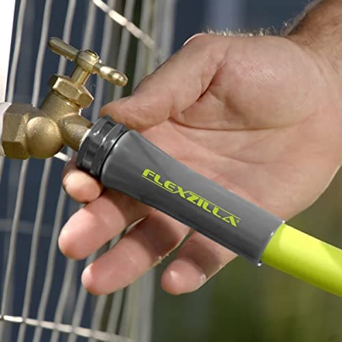 Flexzilla Garden Hose 3/4 in. x 100 ft., Heavy Duty, Lightweight, Drinking Water Safe, ZillaGreen - HFZG6100YW-E