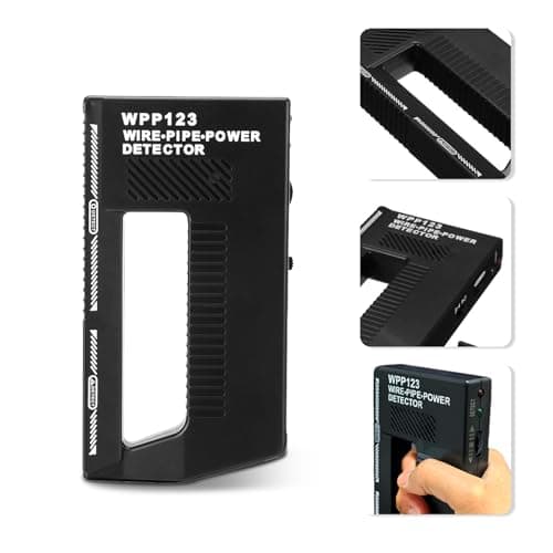 WPP123 Multi-Function Wall Scanner Detector for Metal, Pipes & Wires | Adjustable Sensitivity & Audible Alerts | Precision Detection Tool for Home Improvement