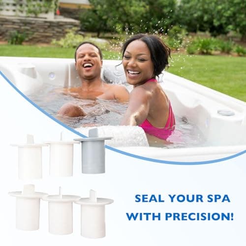 6PCS 3-1/2 Inch Hot Tub Filter Standpipe Caps - Compatible with Watkins Hot Springs Spas