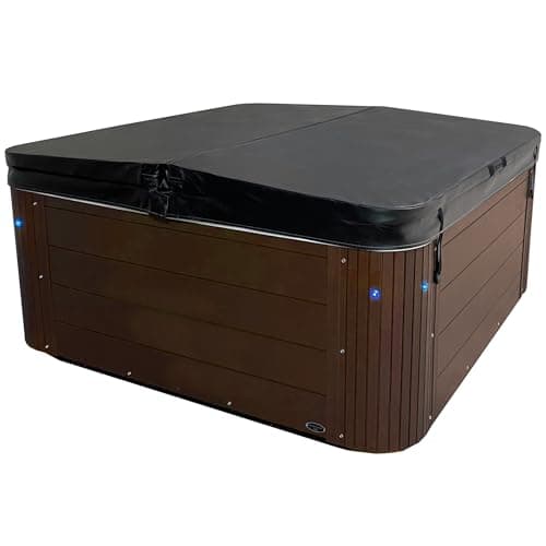 Insight Outdoor Hot Tub, 7-Person 34-Jet, 86-Port Non-Lounger Acrylic Spas with Ice Bucket by Aqualife by Strong Spas