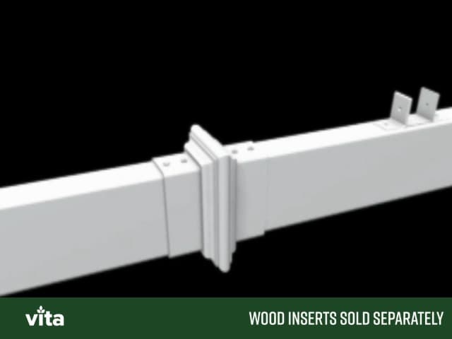 New England Arbors Regency 12' x 12' Vinyl Pergola