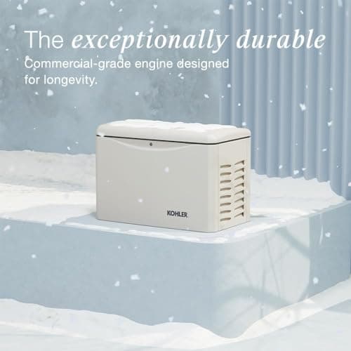 Kohler 26RCAL-200SELS Air-Cooled Standby Generator with 200 Amp Transfer Switch Single Phase, 26,000-Watt