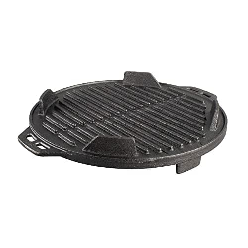 Lodge L12RG Portable Kickoff Grill, Cast Iron, 12-In. Round - Quantity 1