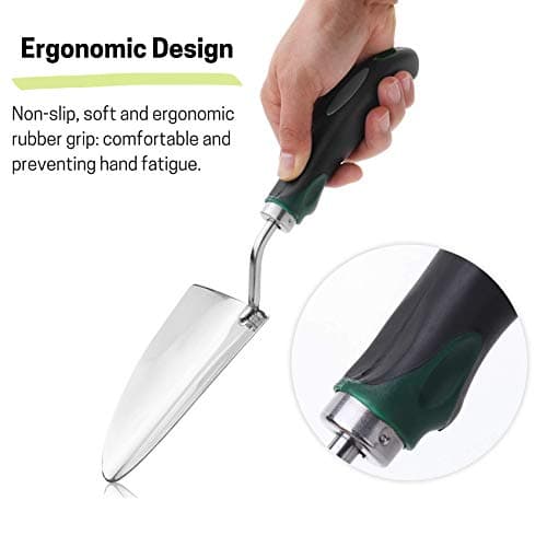 Mr. Pen Heavy Duty Stainless Steel Trowel, Garden Shovel, Hand Shovel, Gardening Tool