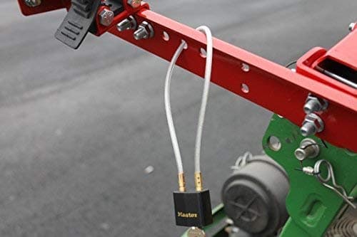 Jungle Jim’s ZTR-TR Zero Turn Mower Trimmer Holder – Adjustable Fit for 1"-2" Roll Bars – Quick Clamp Locking System
