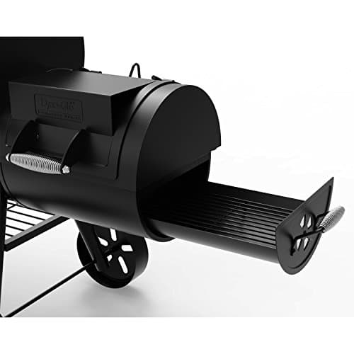 Dyna-Glo DGSS730CBO-D-KIT Signature SeriesBarrel Charcoal Grill & Side Firebox