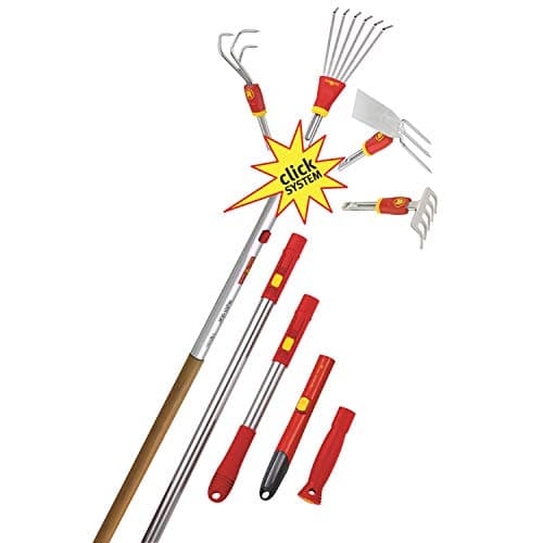 Wolf-Garten RFM15 Multi-Change Push/Pull Weeder Cultivation Tool Head, Red, 15 cm