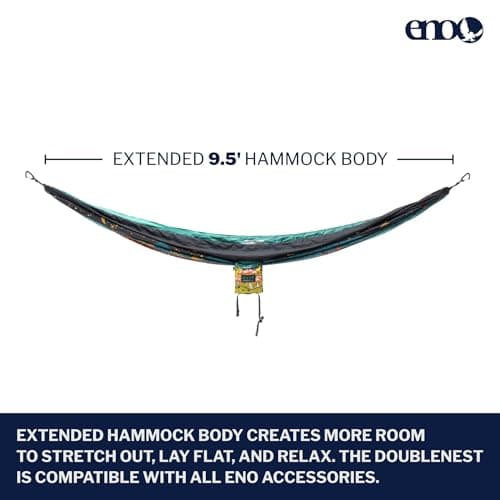 ENO DoubleNest Hammock Print - Day to Night