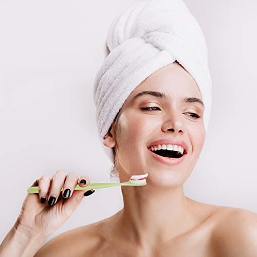 [Kent] Classic - (2 Set) Gentle Action Ultra Soft,Eco-Friendly BPA Free Toothbrush for Sensitive Teeth,Gums for Adults & Teens - 12 PCS (2 Set)